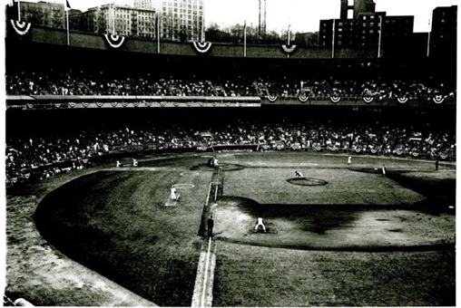 1962 New York Mets Opening Day at the Polo Grounds Type 1 News Wire Photo